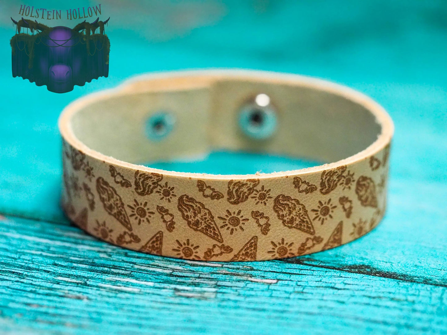 Ice Scream Leather Bracelet