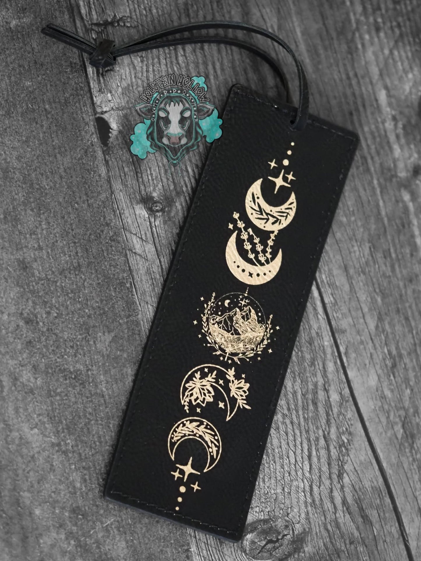 Moon Phase City Bookmark
