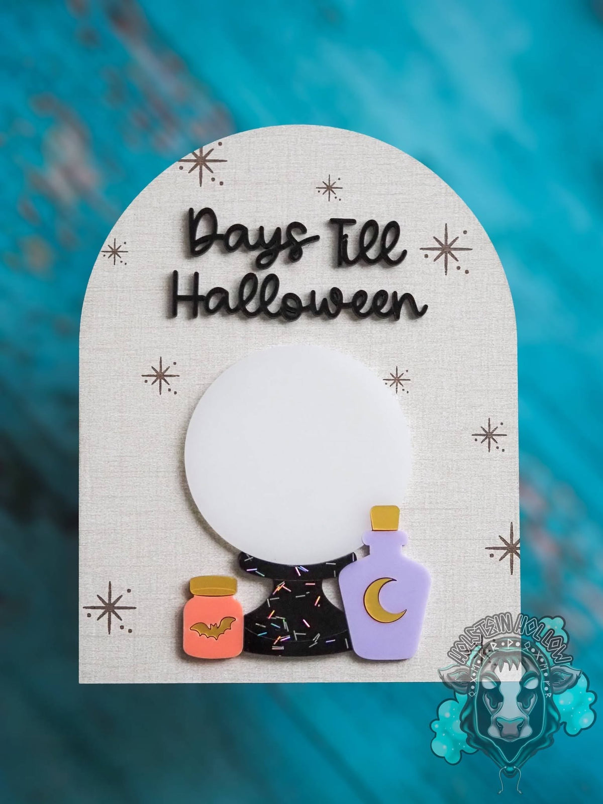 Days Till Halloween Dry Erase Sign
