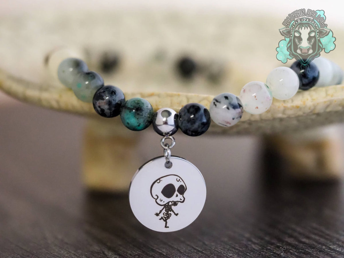 Vamp Skele Stretch Bracelet