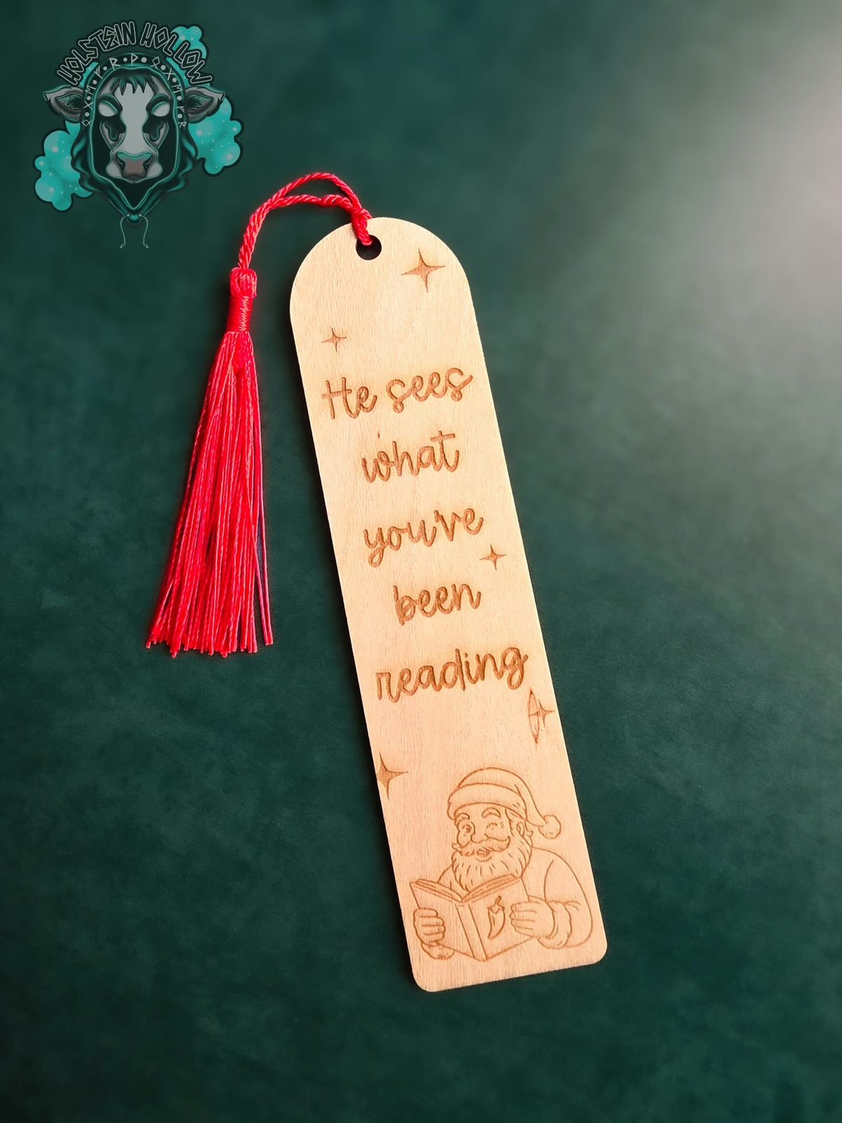 Spicy Santa Bookmark