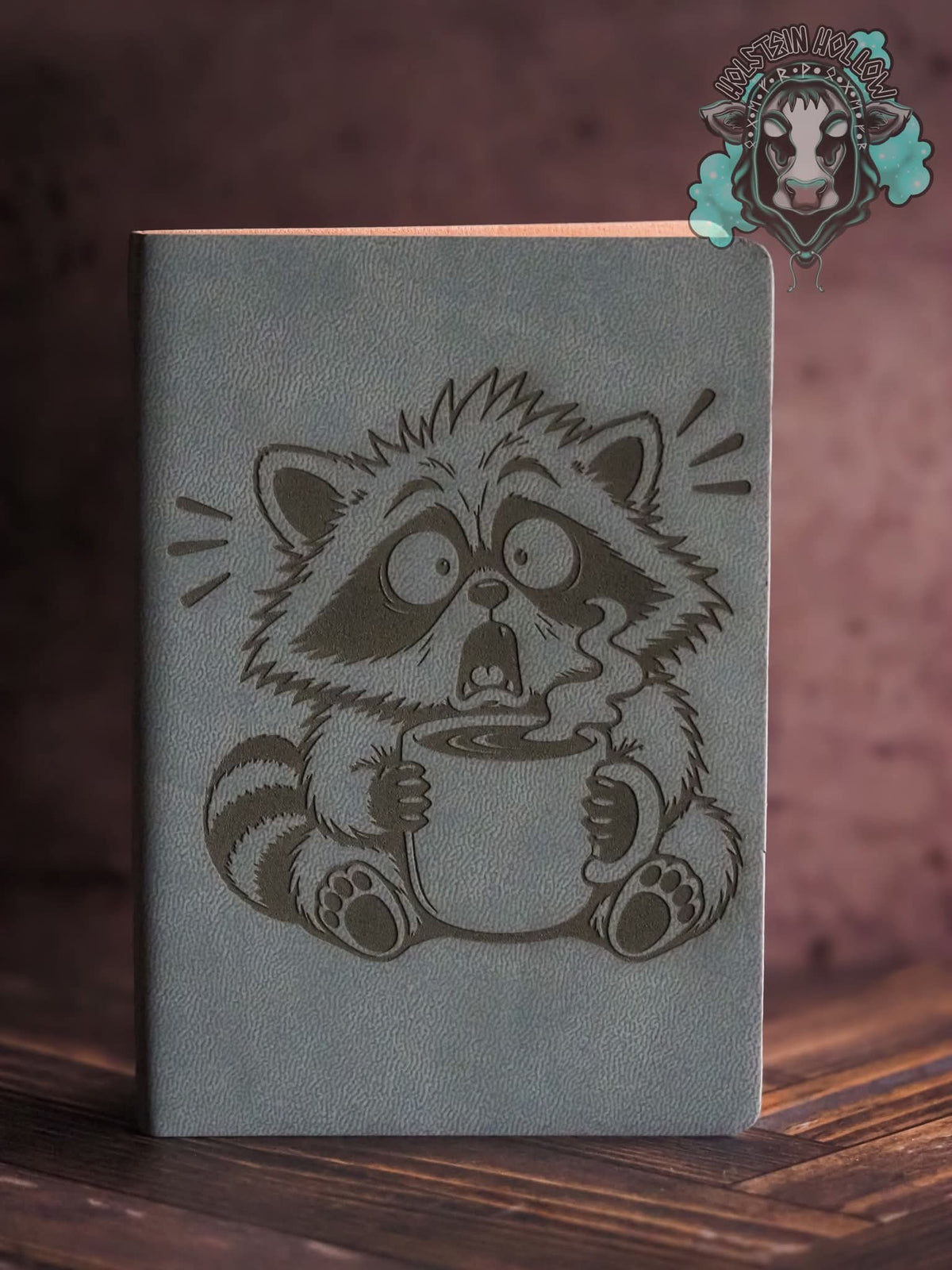 Coffee Raccoon A6 Notebook