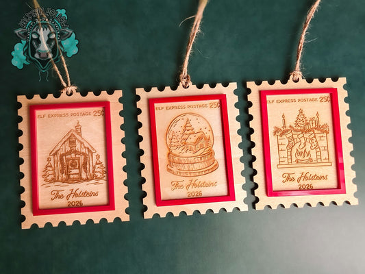Stamp Ornament
