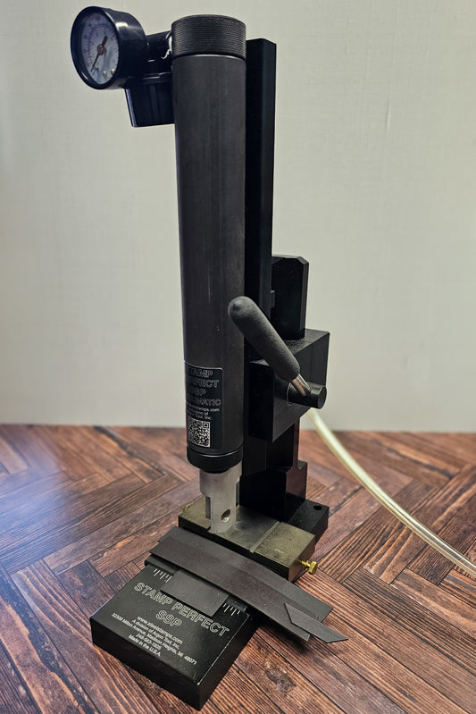 Pre-Owned Stamp Perfect SSP Pneumatic Hand Stamp Machine