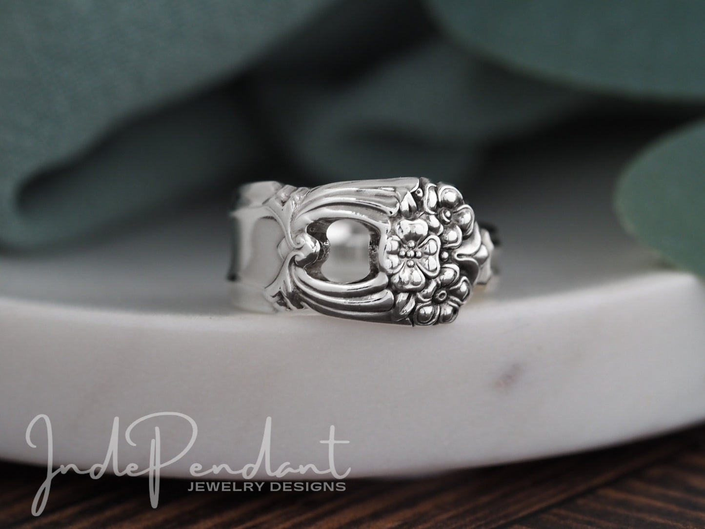 1941 Eternally Your Spoon Ring