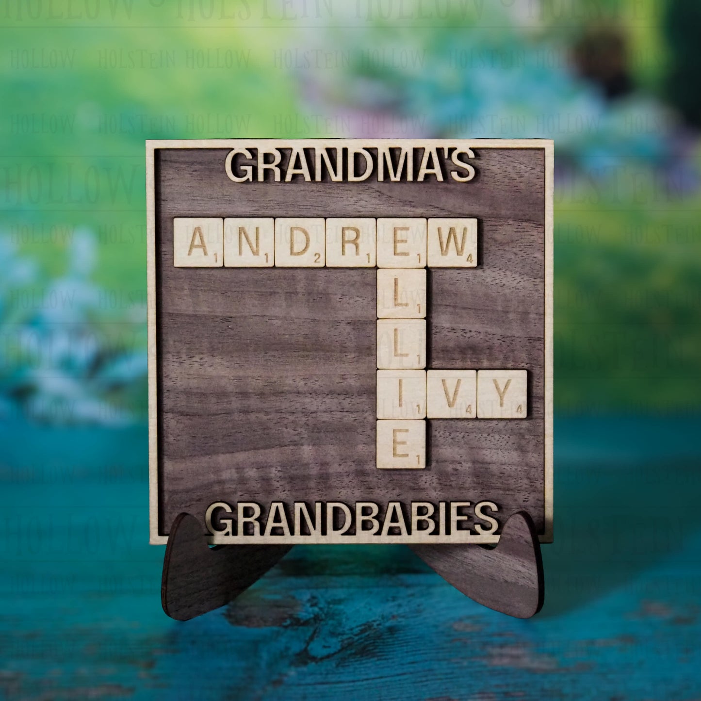 Personalized Letter Name Plaque
