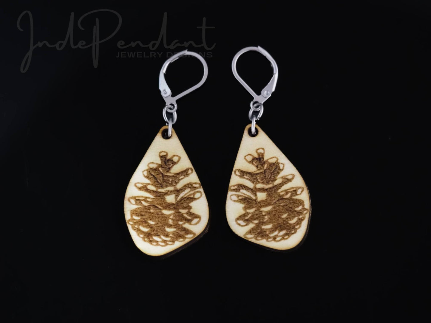 Pinecone Earrings