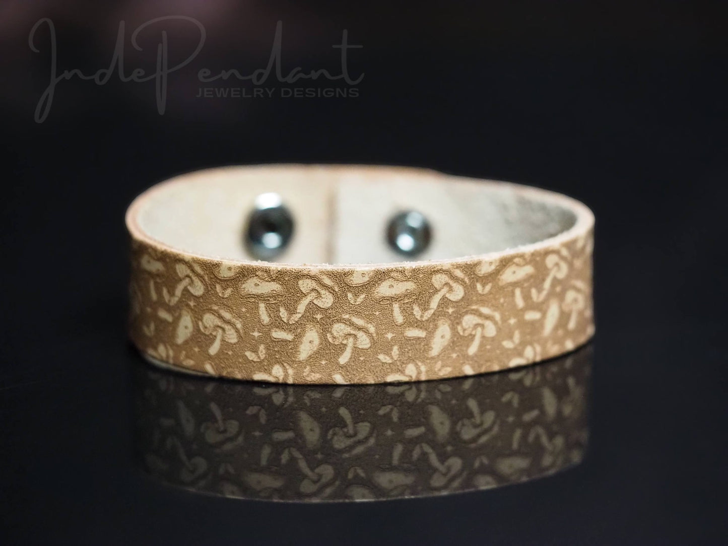 Mushie Leather Bracelet