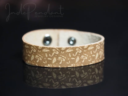Mushie Leather Bracelet