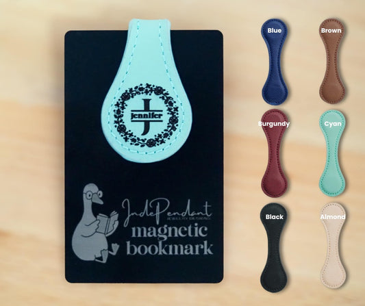 Monogram Magnetic Bookmark