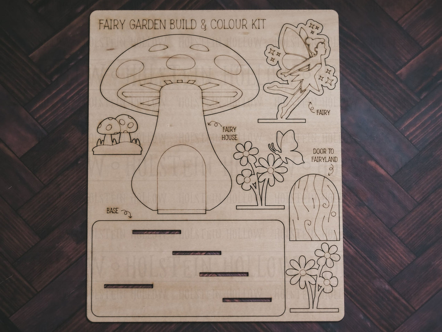 Fairy Garden Color & Build Kit