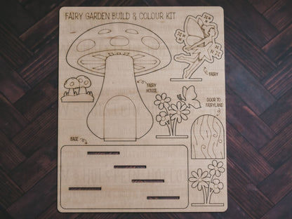 Fairy Garden Color & Build Kit