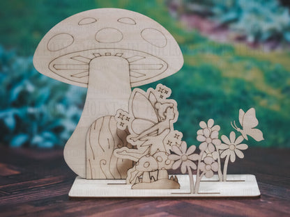 Fairy Garden Color & Build Kit