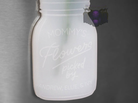 Magnetic Wildflower "Vase" – Kid Picked Blooms Edition