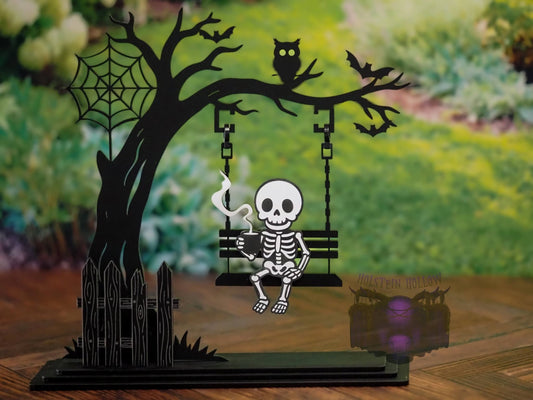 Quite the (After)life: The Swinging Skeleton