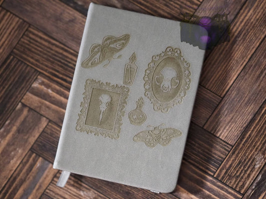 Framed Bones Grey Notebook