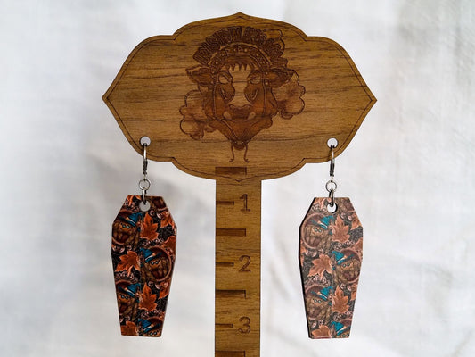 Witch Spider Leverback Earrings
