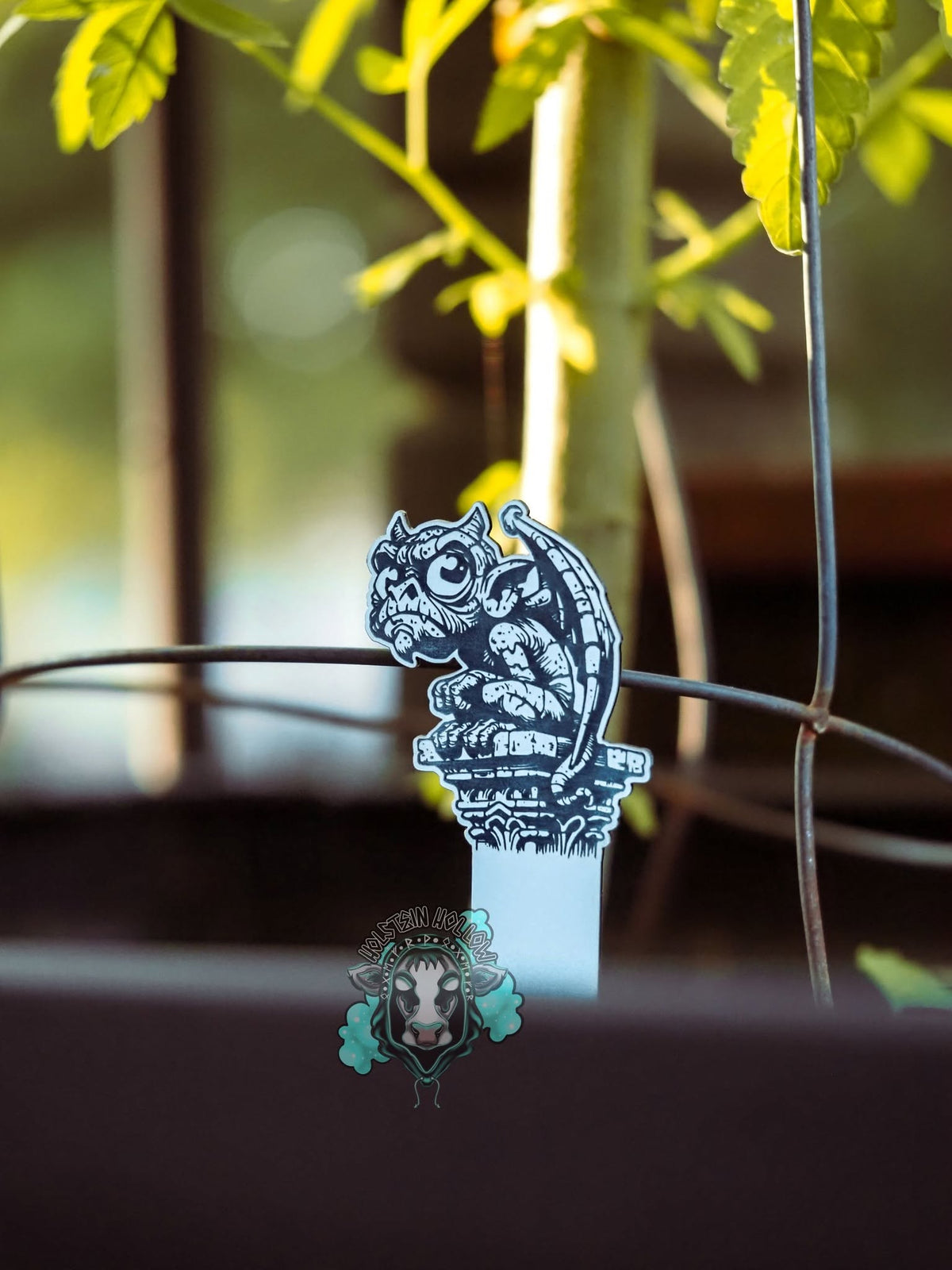 Gargoyle Plant Stake