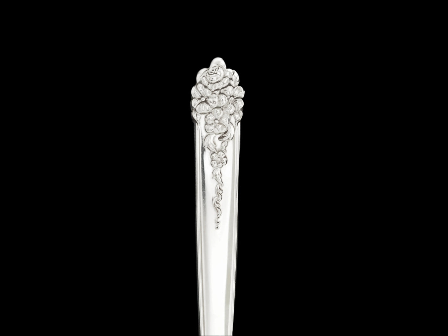 1949 Moss Rose Spoon Ring