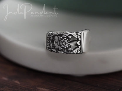 1936 Coronation Spoon Ring