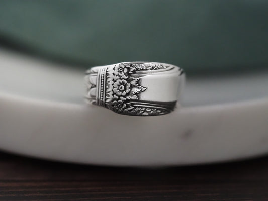 1937 First Love Spoon Ring