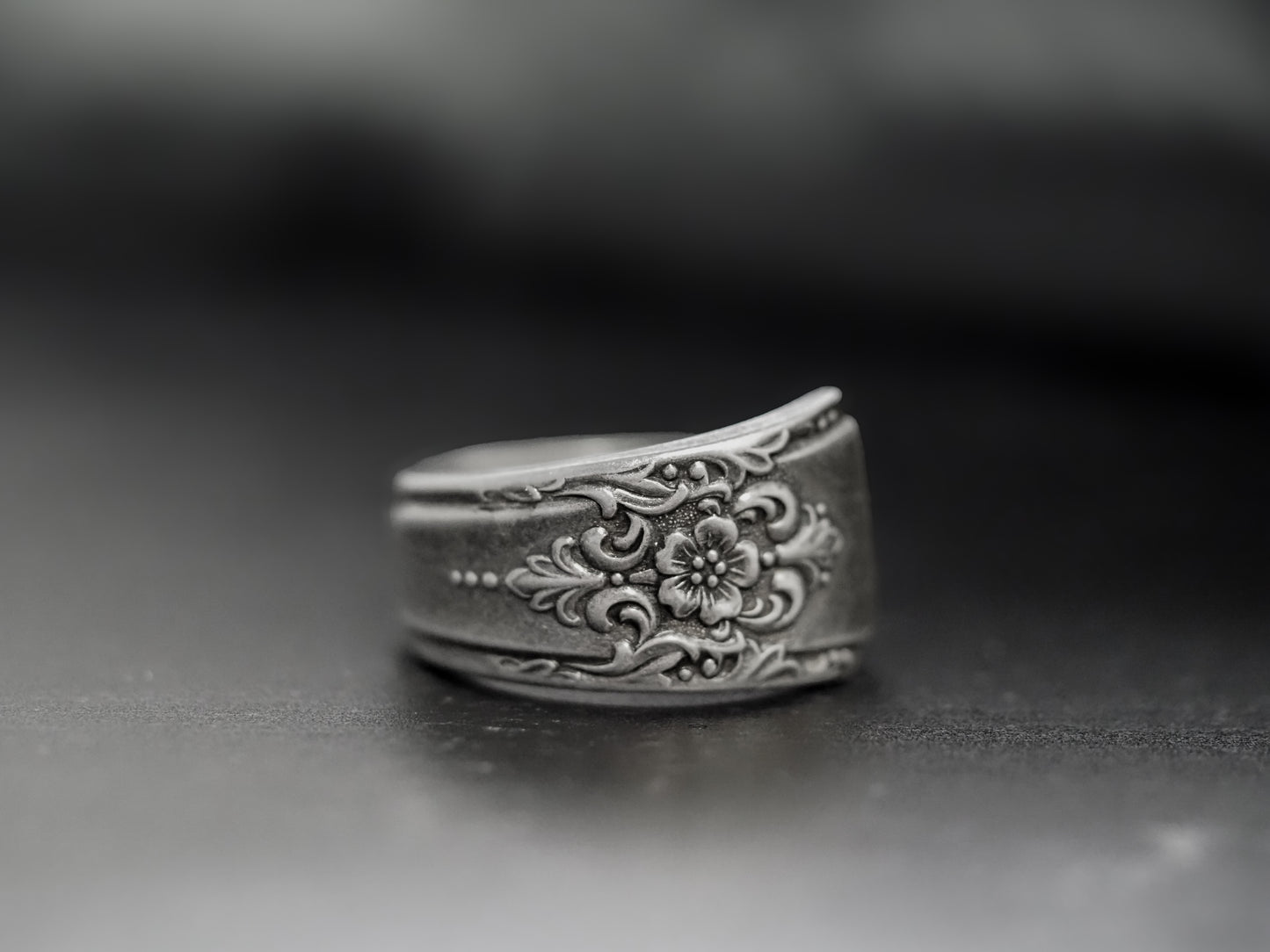 1954 Mountain Rose Spoon Ring