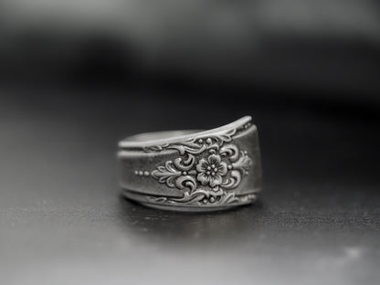 1954 Mountain Rose Spoon Ring