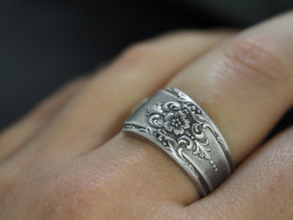 1954 Mountain Rose Spoon Ring