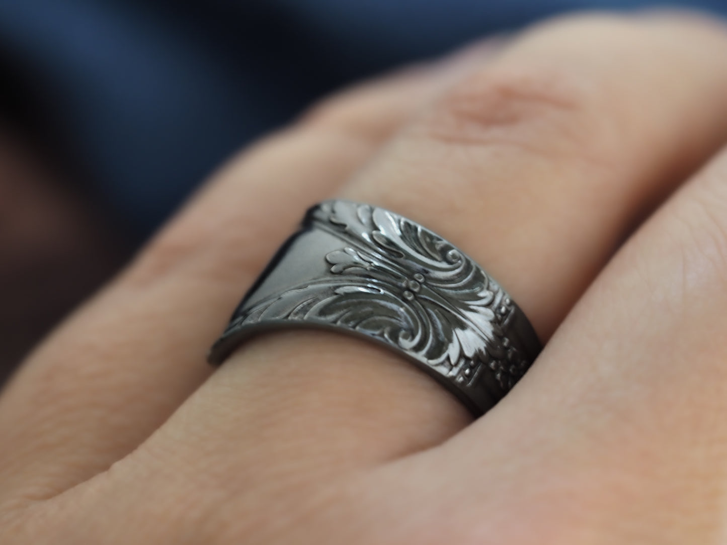 1940 Avalon Cabin Spoon Ring