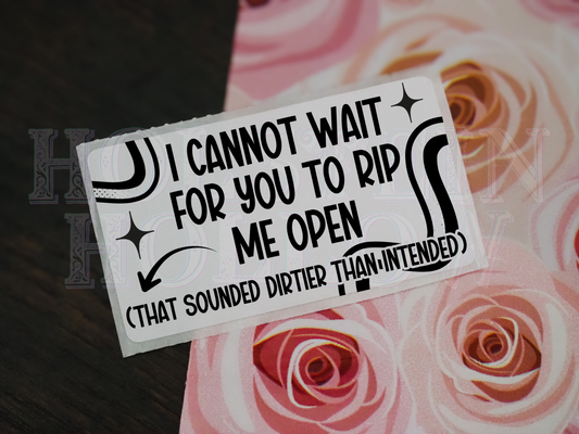 2.25" x 1.25" Packaging Stickers (Multiple Designs)