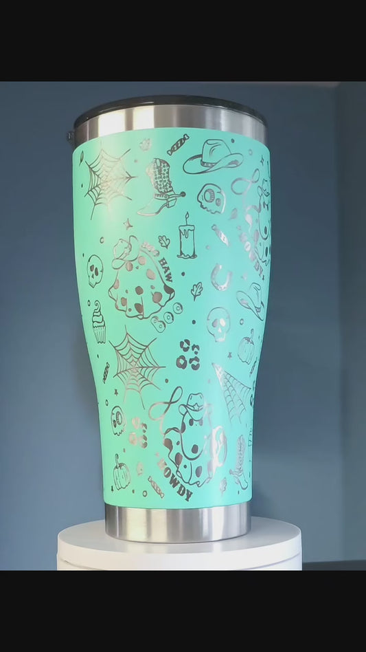 Howdy Halloween Tumbler
