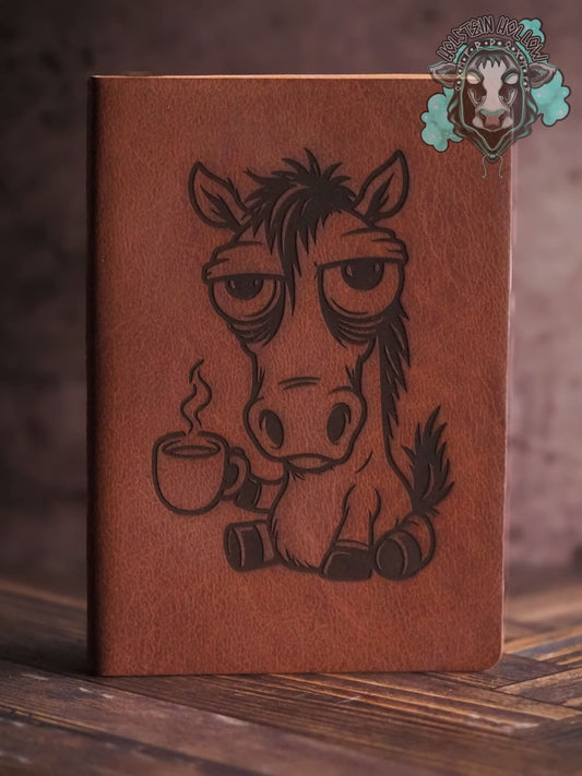 Coffee Horse A6 Notebook