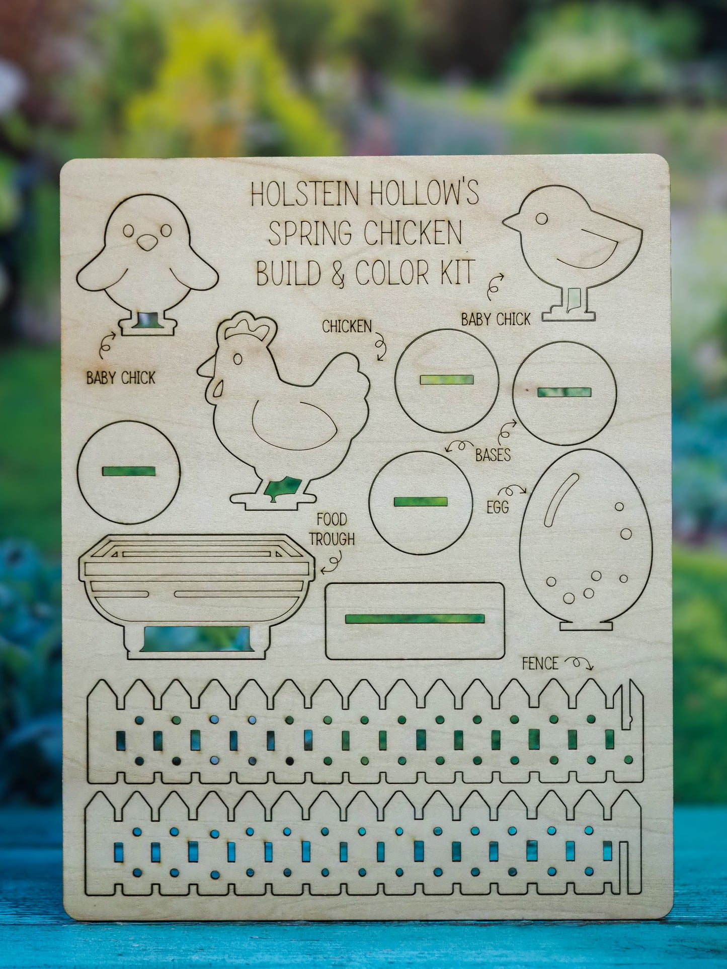 Spring Chicken Color & Build Kit